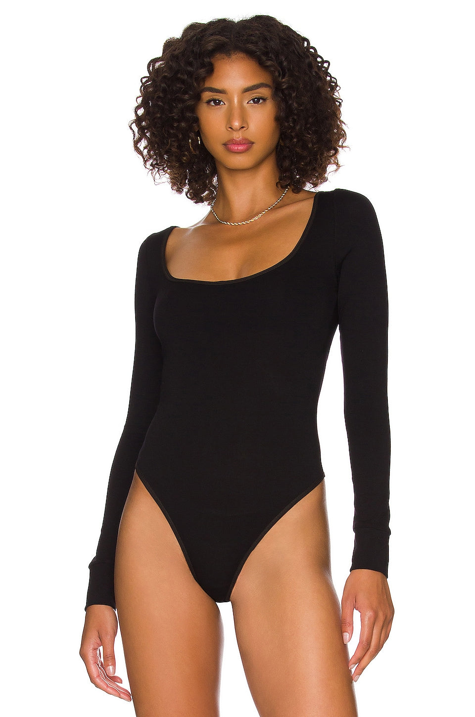 Free people Settle In Scoop Neck Bodysuit