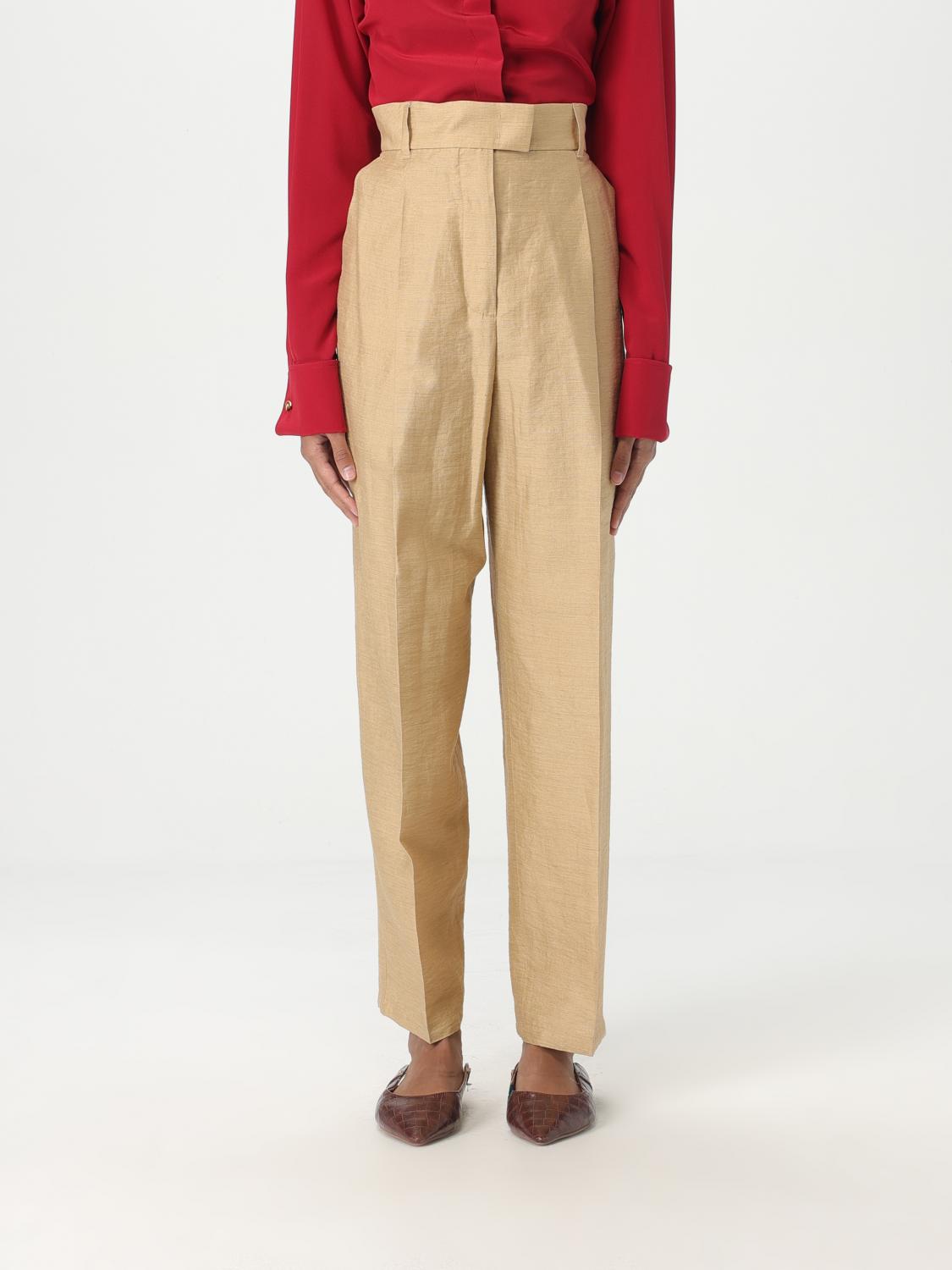 Max Mara Pants Woman Beige