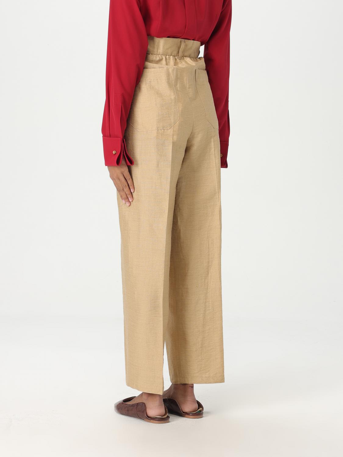 Max Mara Pants Woman Beige