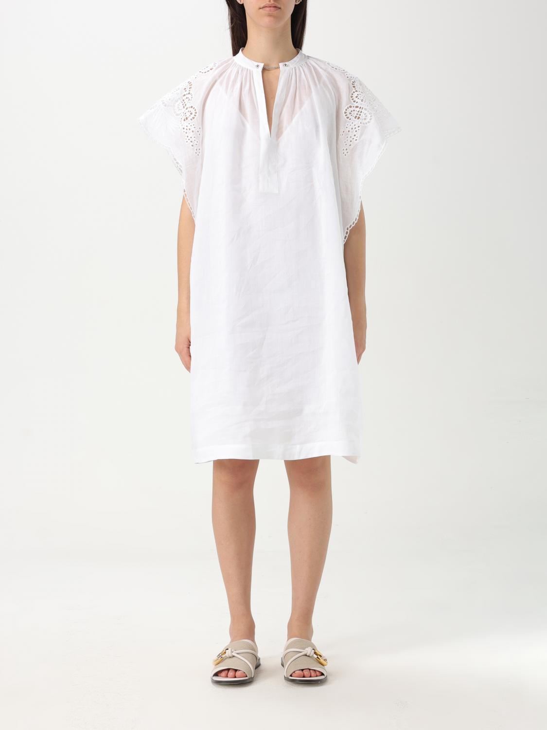 Max Mara Studio Dress Woman White