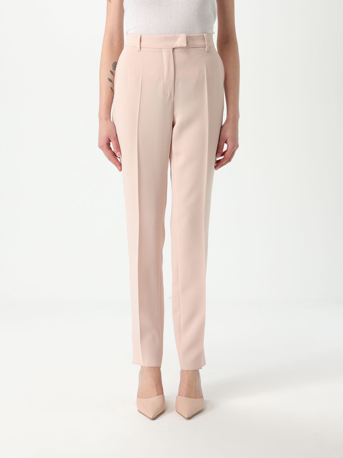 Max Mara Studio Pants Woman Pink