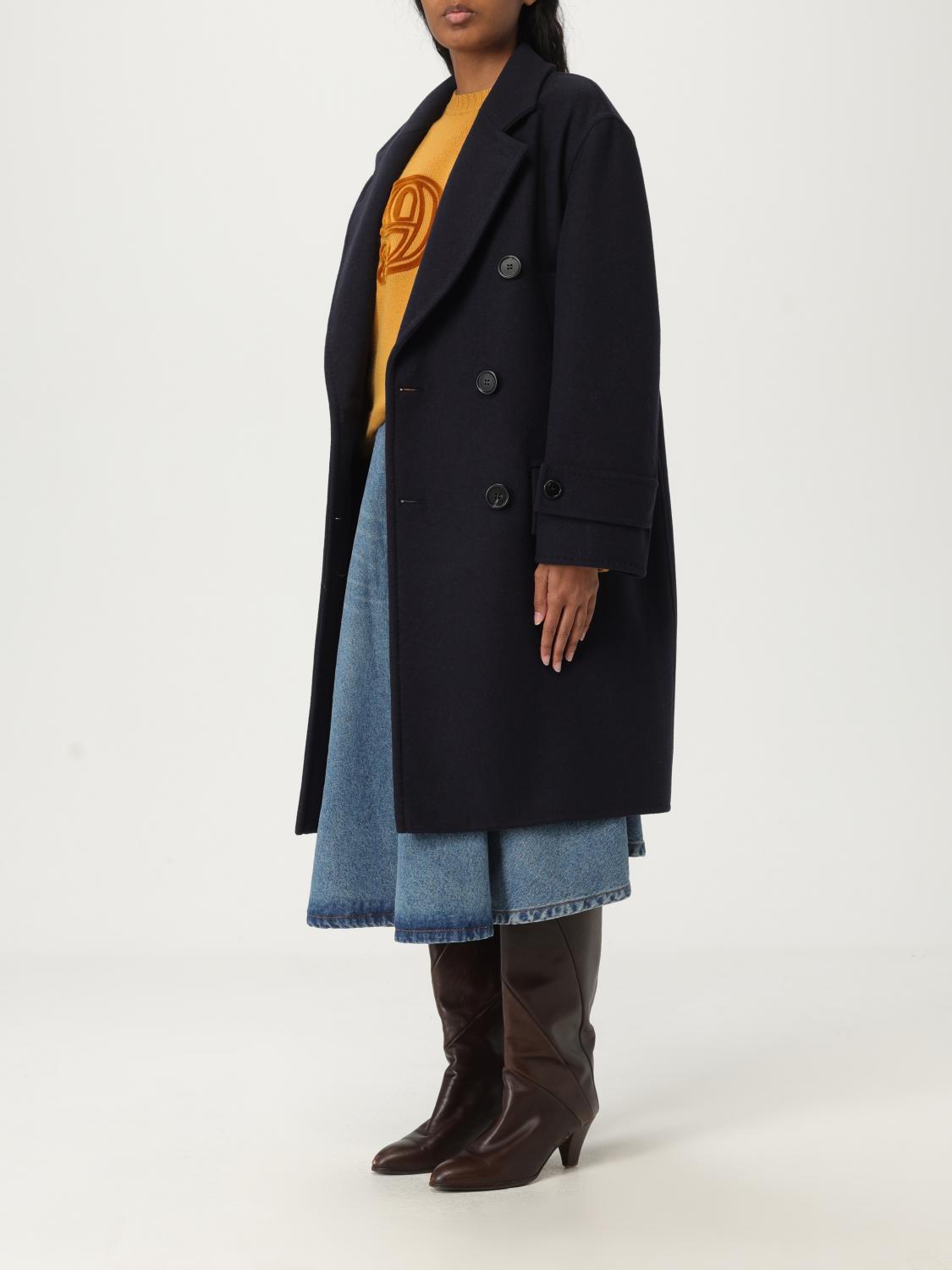 Max Mara Coat Woman Blue
