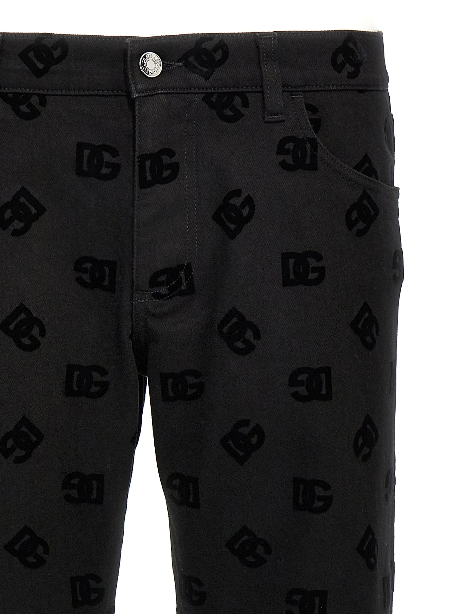 Dolce & Gabbana Men Logo Jeans