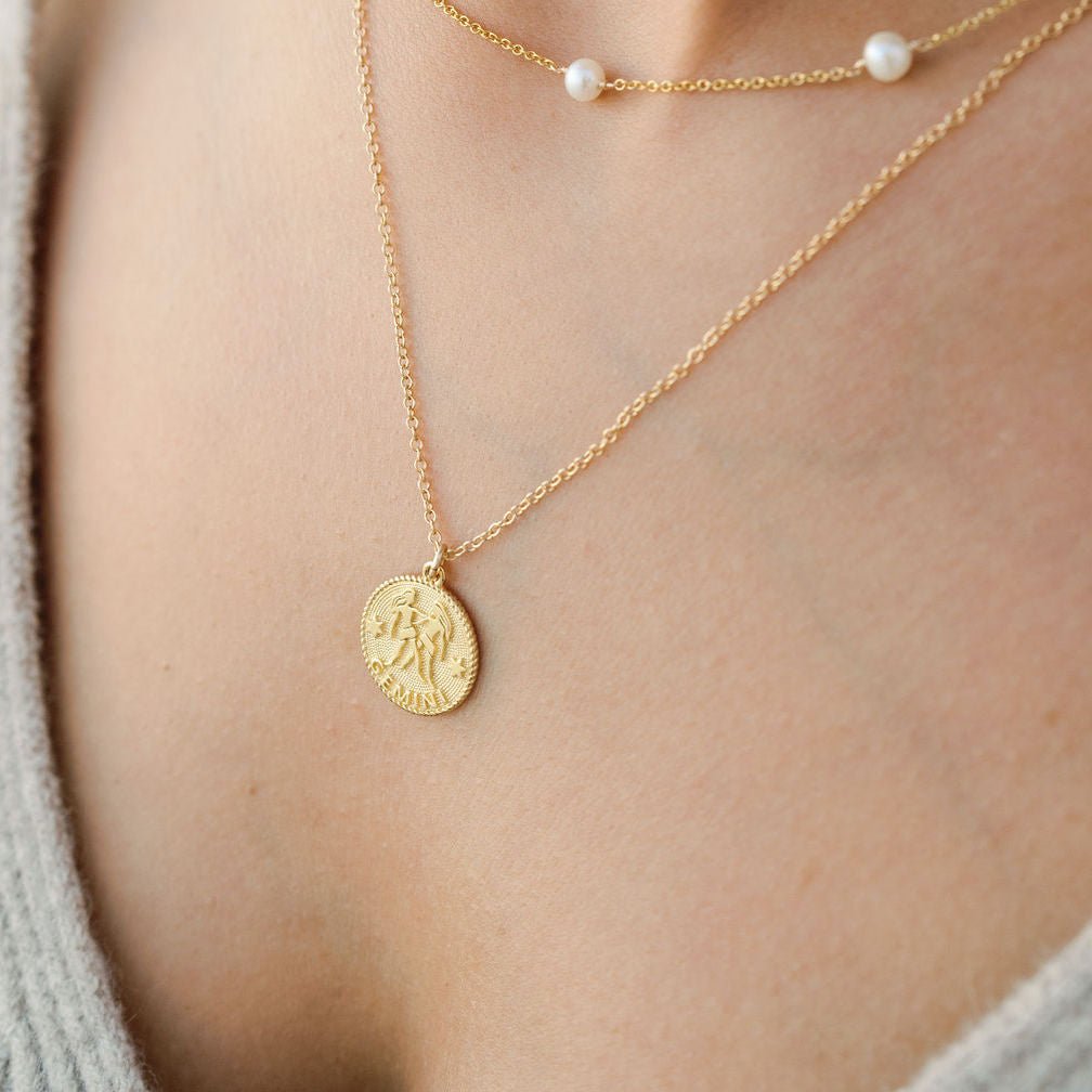 Gemini Zodiac Necklace