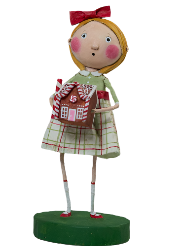 Ginger's House Christmas Figurine by Lori Mitchell *NEW for 2025*