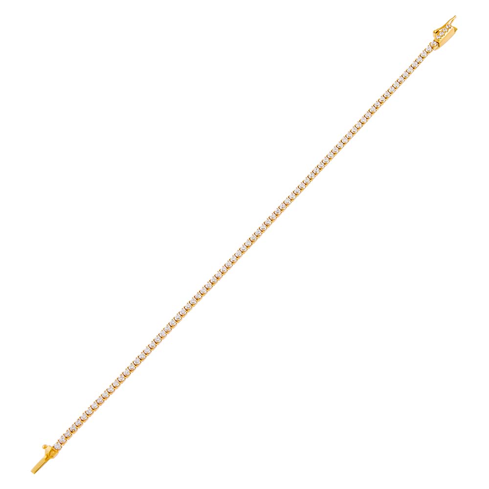 Classic Thin Tennis Bracelet - Adina's Jewels