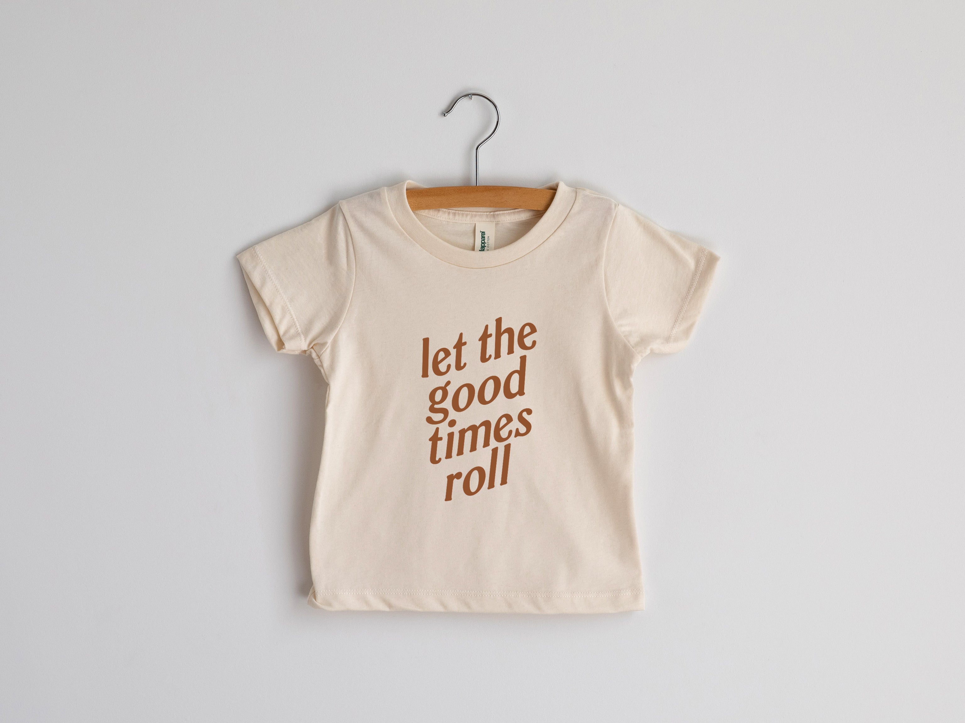 Let The Good Times Roll Organic Baby & Kids Tee