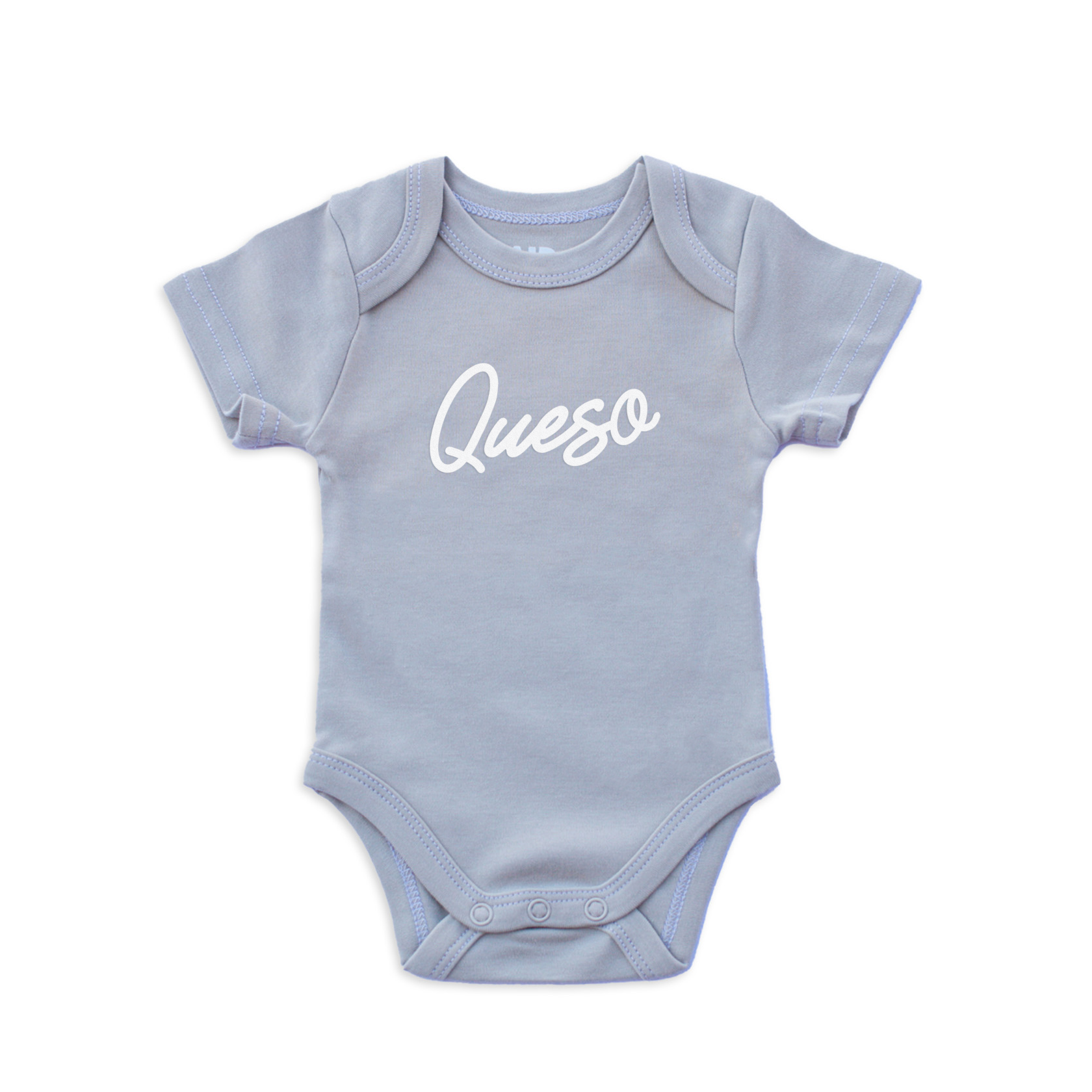 Queso Cursive Onesie