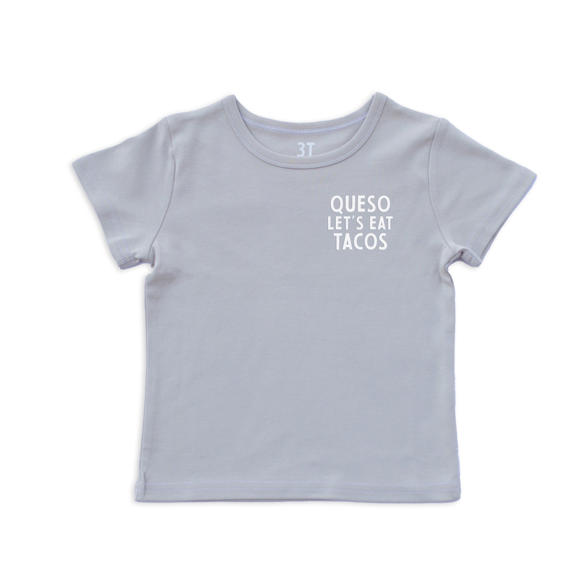 Queso Let's Eat Tacos Kids Tee