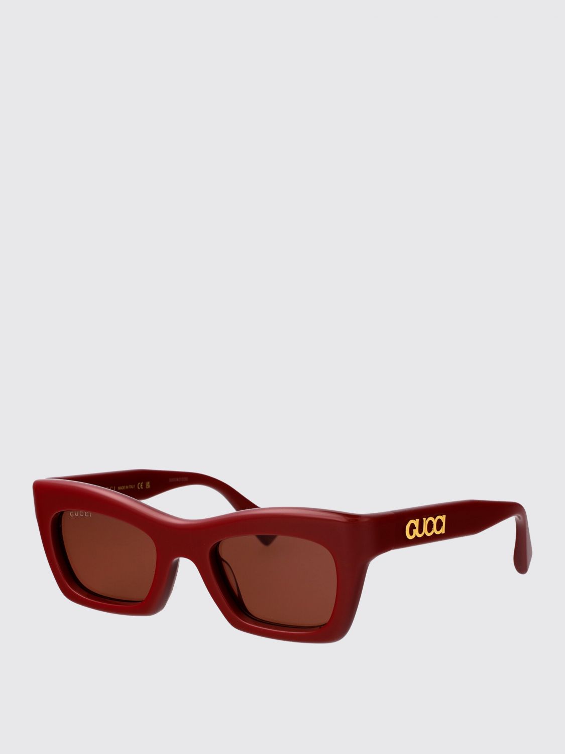 Gucci Sunglasses Woman Burgundy