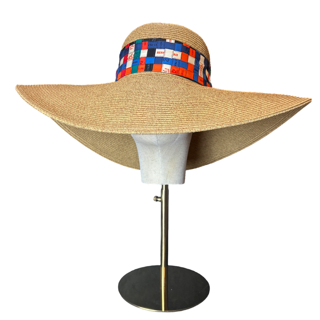 Bolduc Au Carre Perfect Straw Sun Hat