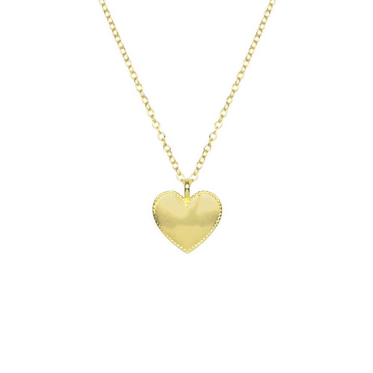 Beaded Heart Necklace