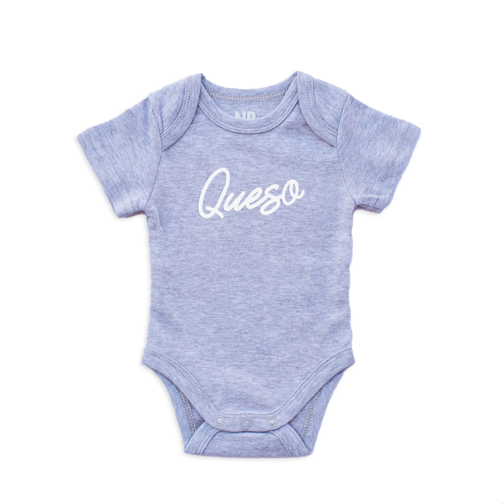 Queso Cursive Onesie