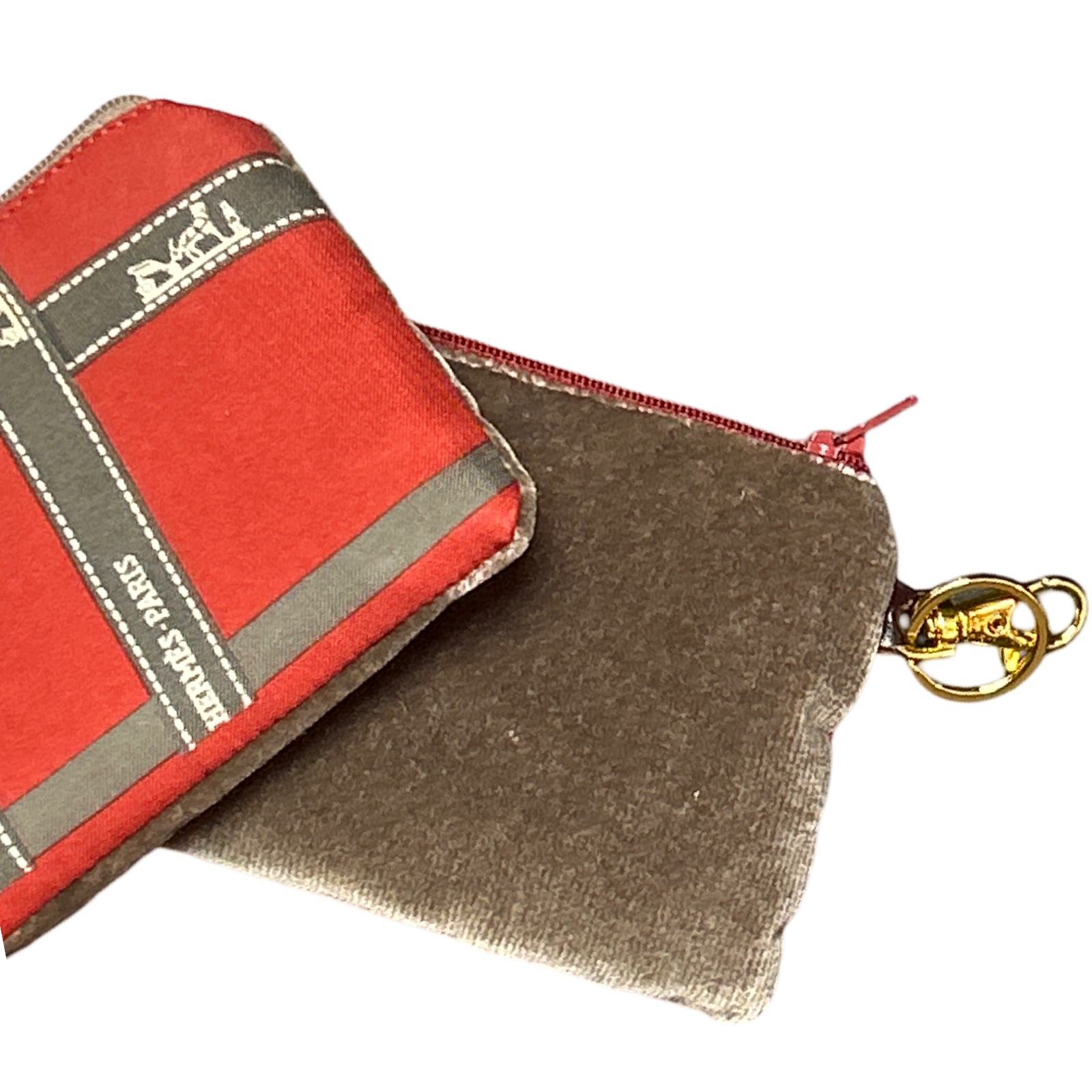 Bolduc Ribbon Bordeaux Vintage Scarf Coffee Run Keychain Bag