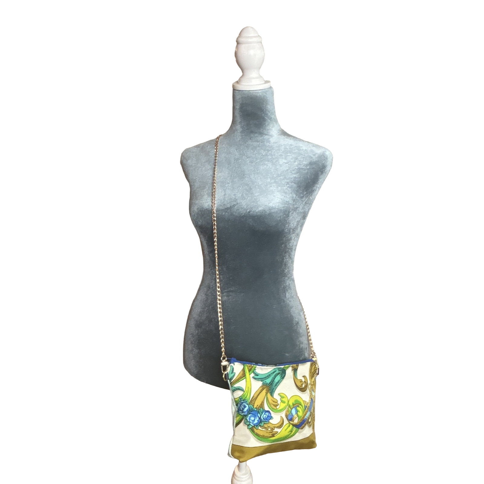 Mors a la Conetable Vintage Scarf Crossbody Bag