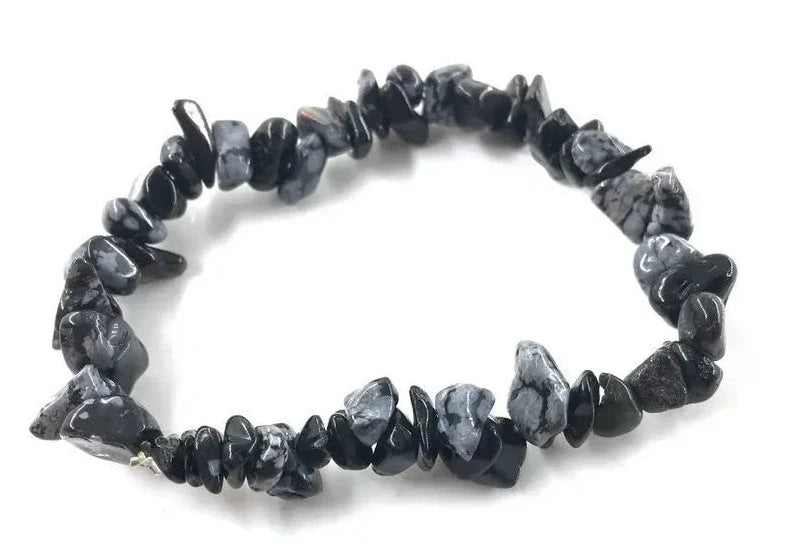 Crystal Chip Bead Bracelets