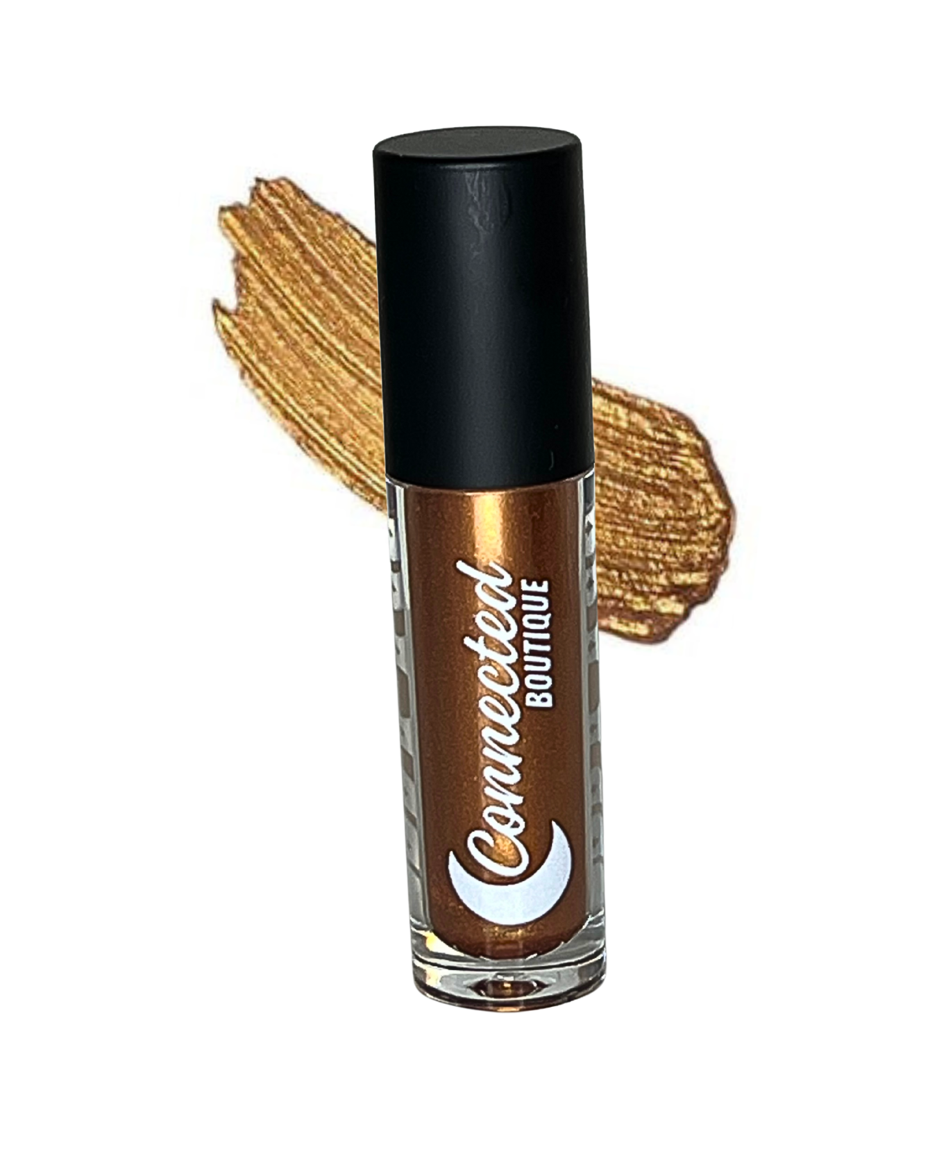 BK - Bronze Metallic Longwear Liquid Lipstick – Transfer‑Proof Matte