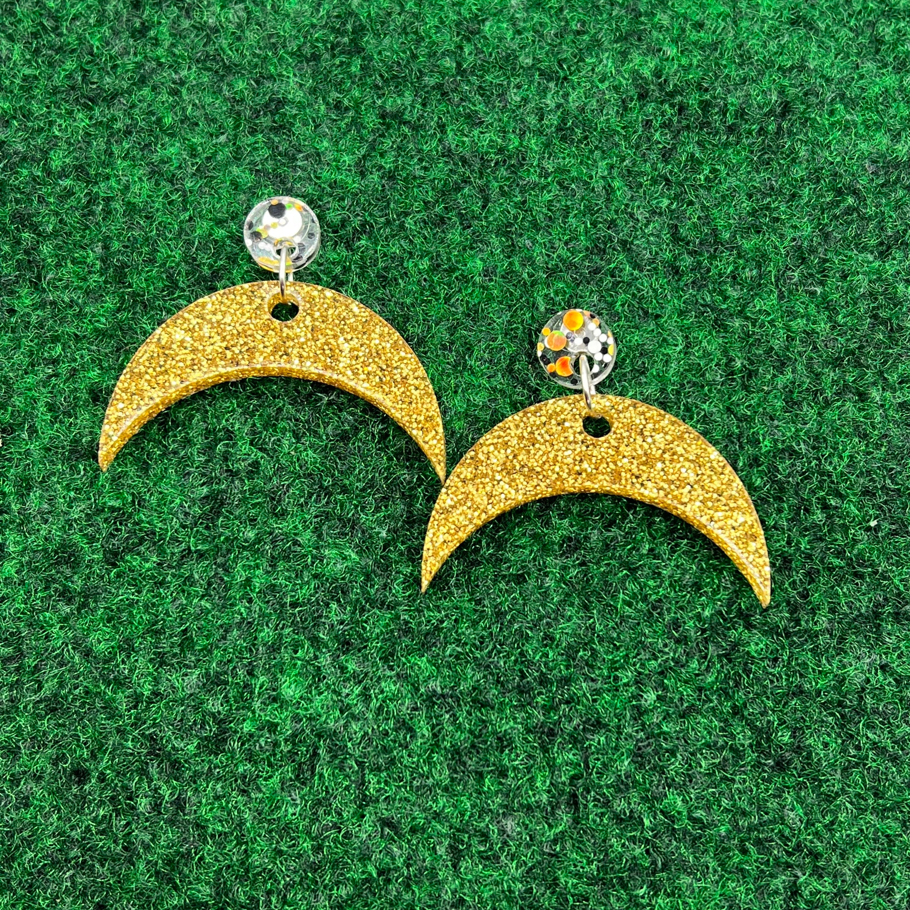 Space Baby Dangle Earrings by BOBBYK