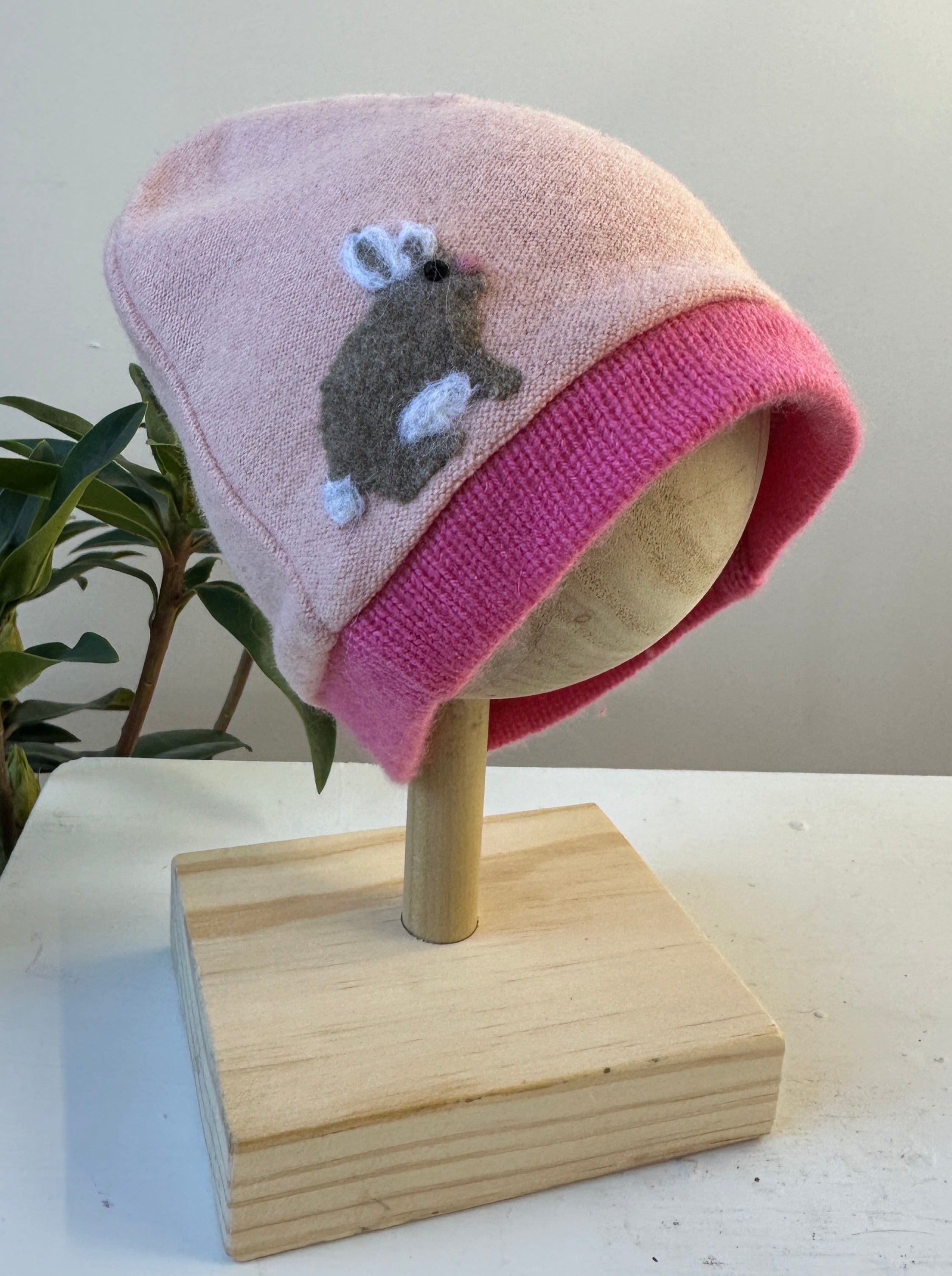 Bunny Cashmere Hat - Toddler
