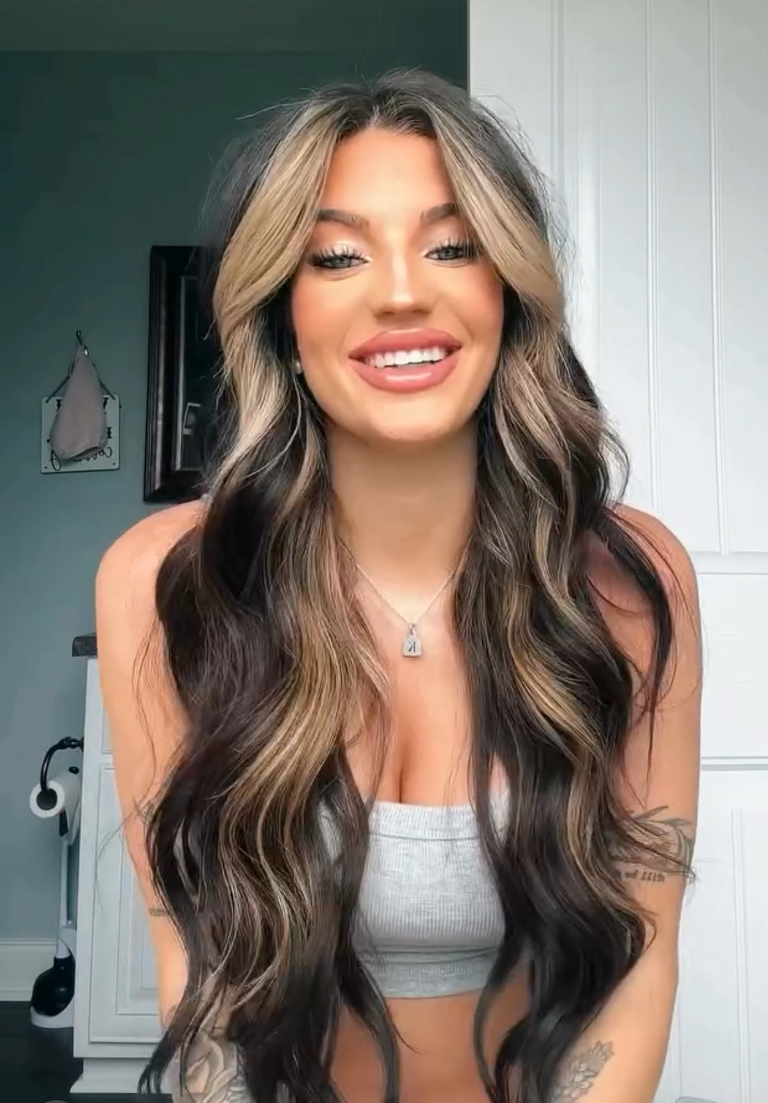 Nano Ring Hair Extensions Double Drawn Remy Hair T2/P2/6