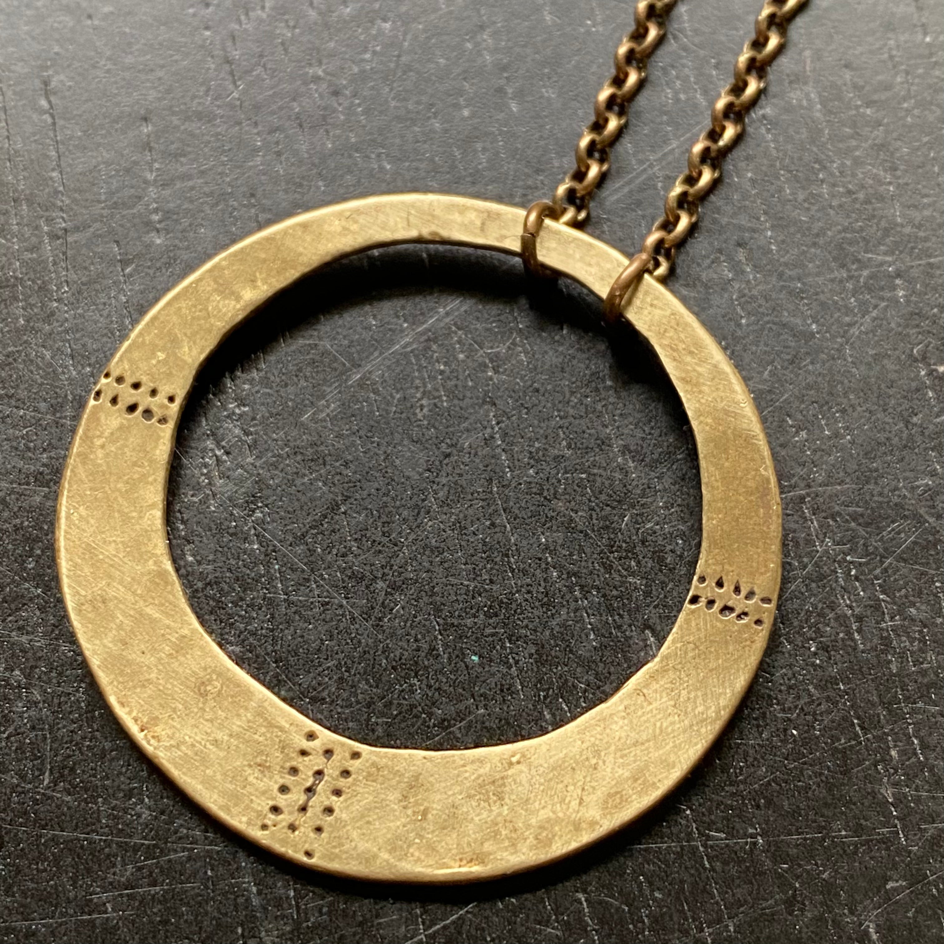 Brass Divine Necklace