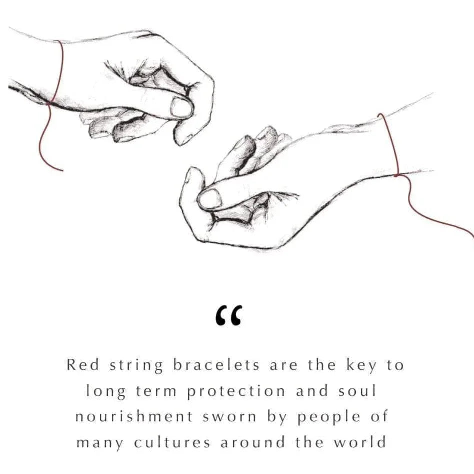 Conscious Elevation - Evil Eye Magnetic Red Bracelet