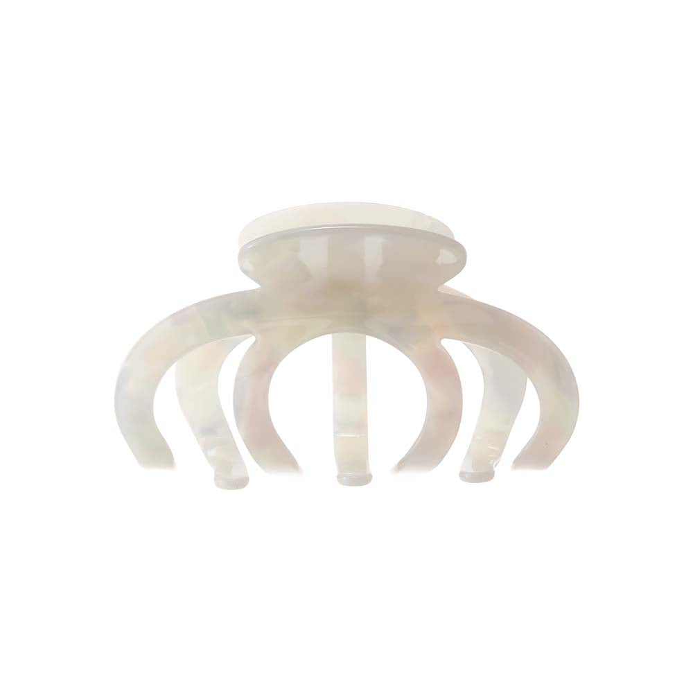 White Octopus Hair Claw Clip - Adina's Jewels