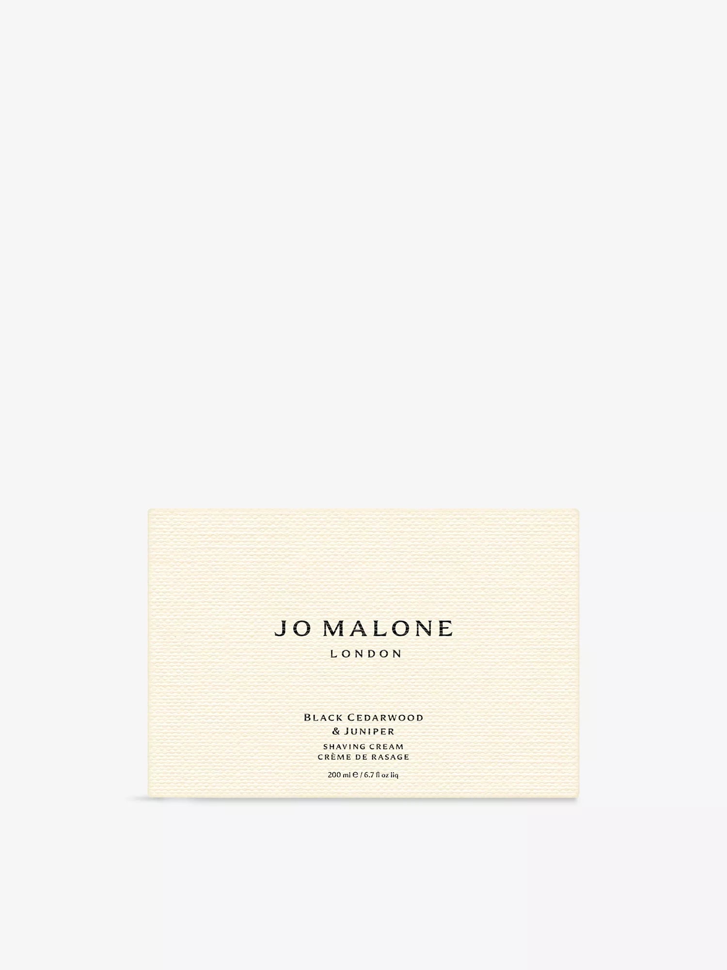 JO MALONE LONDON Black Cedarwood and Juniper Shaving Cream 200ml