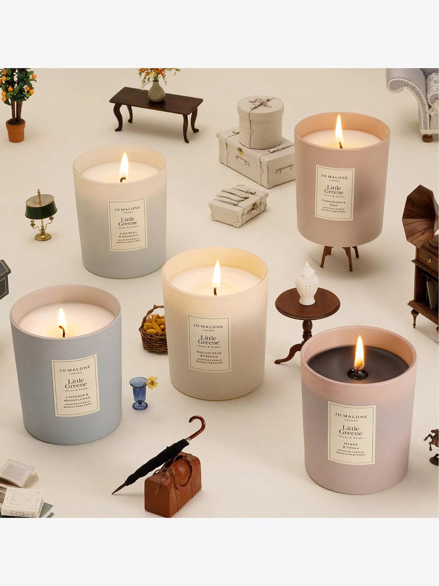 JO MALONE LONDON Little Greene Lavender And Moonflower Scented Candle 200g