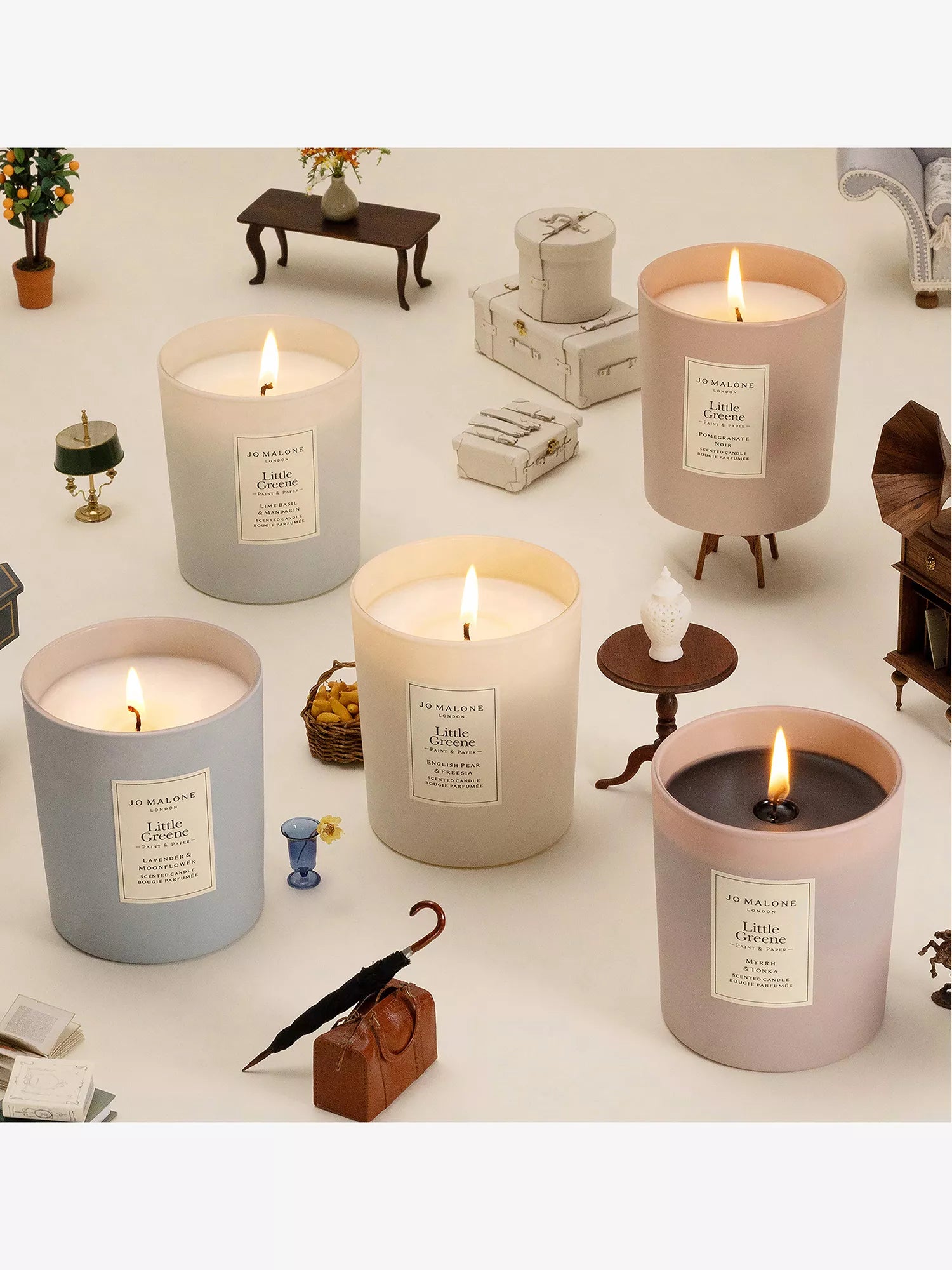 JO MALONE LONDON Little Greene Myrrh And Tonka Scented Candle 200g