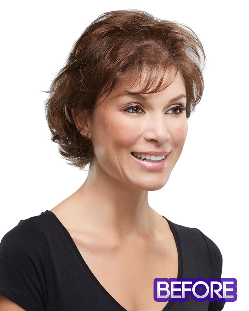 Top Crown (Exclusive) | Monofilament Synthetic Hair Topper by Jon Renau