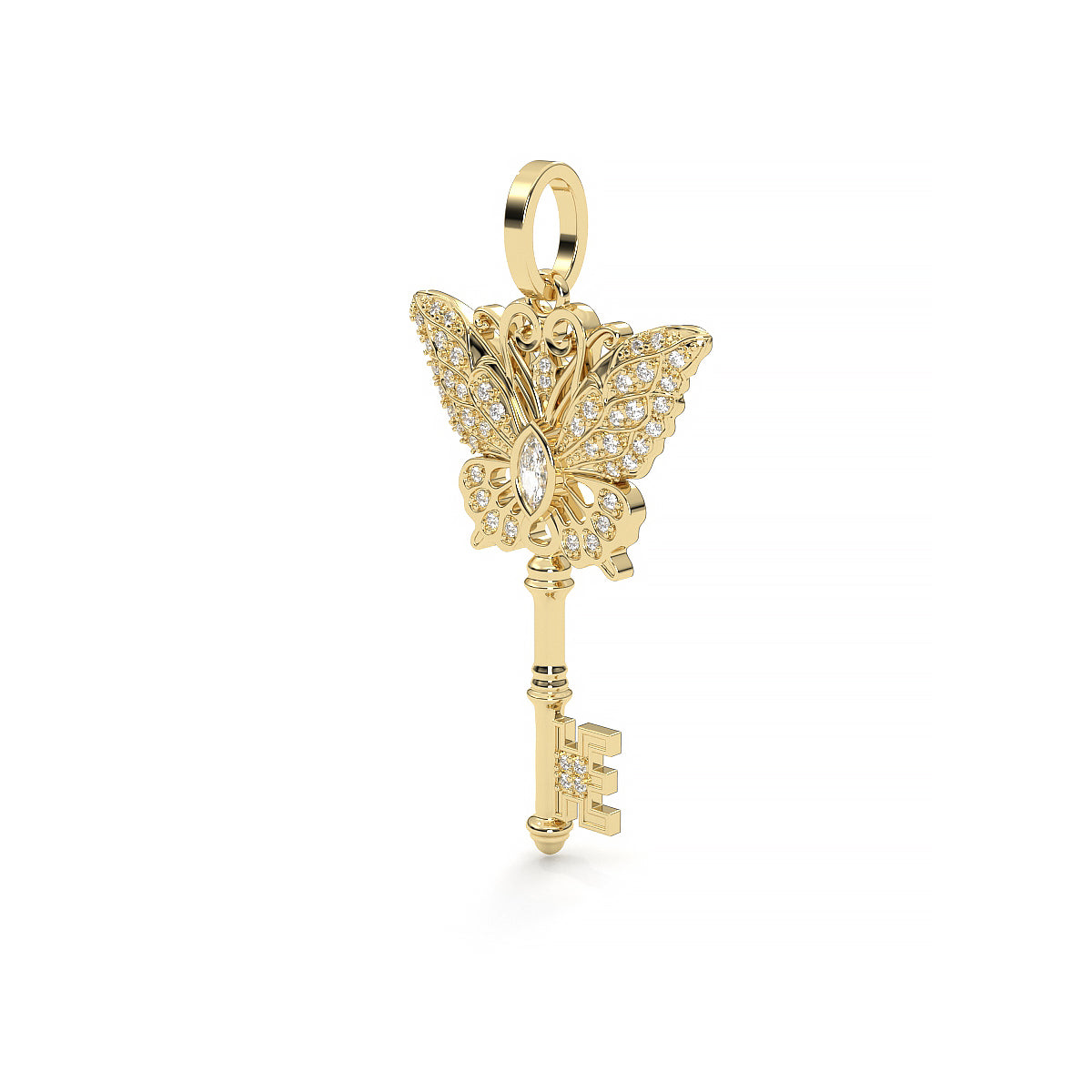 Butterfly Key Pendant