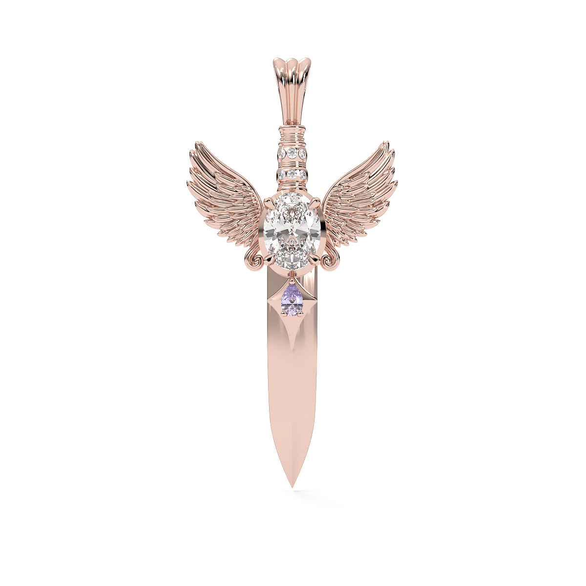 Double Edge Sword Pendant