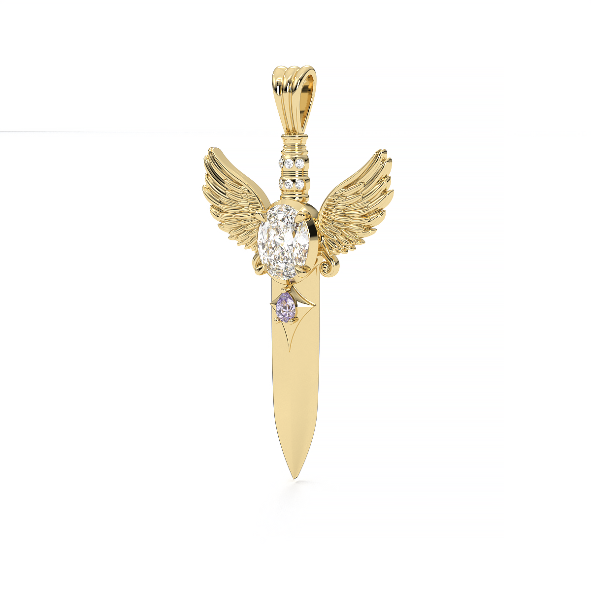 Double Edge Sword Pendant