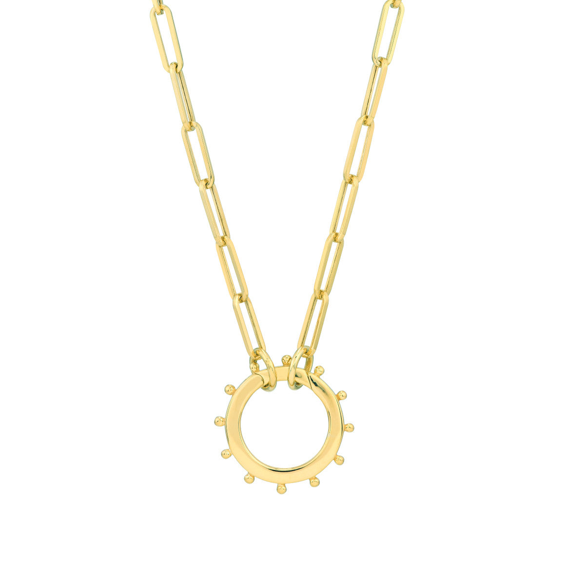 Large Gold Stud Connector