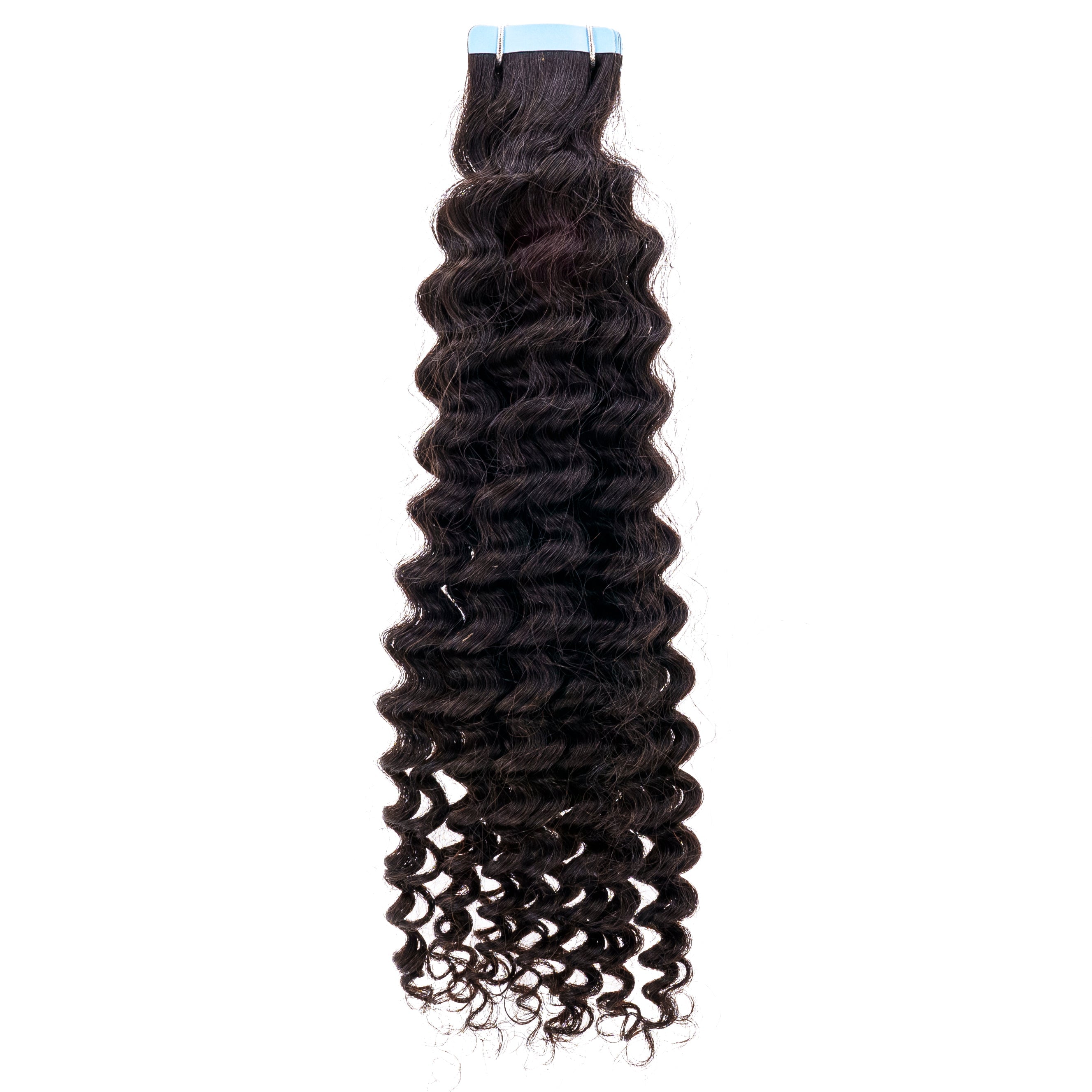 Kinky Curly 100% Human Hair Tape In Extensions