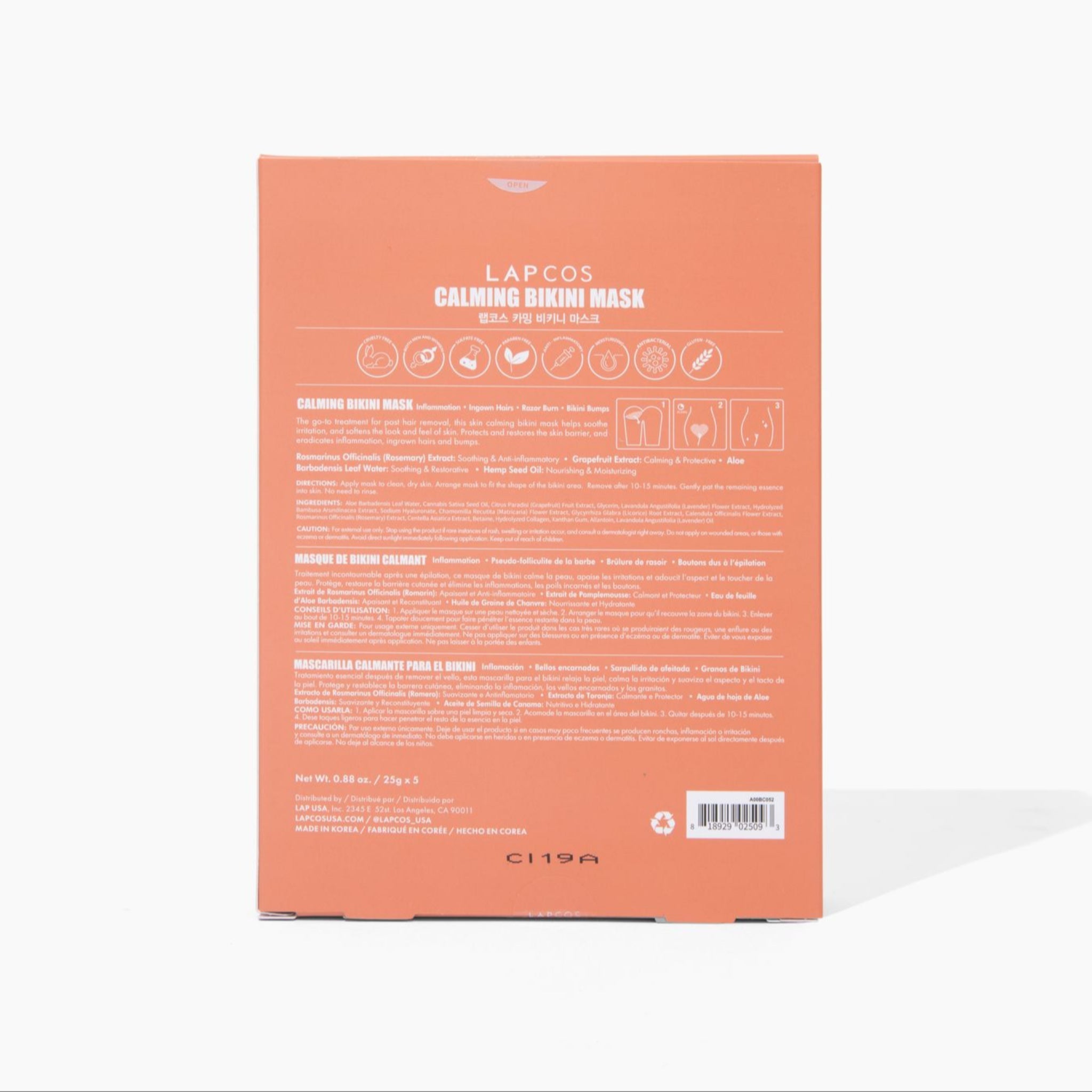 Calming Bikini Mask Skin Care