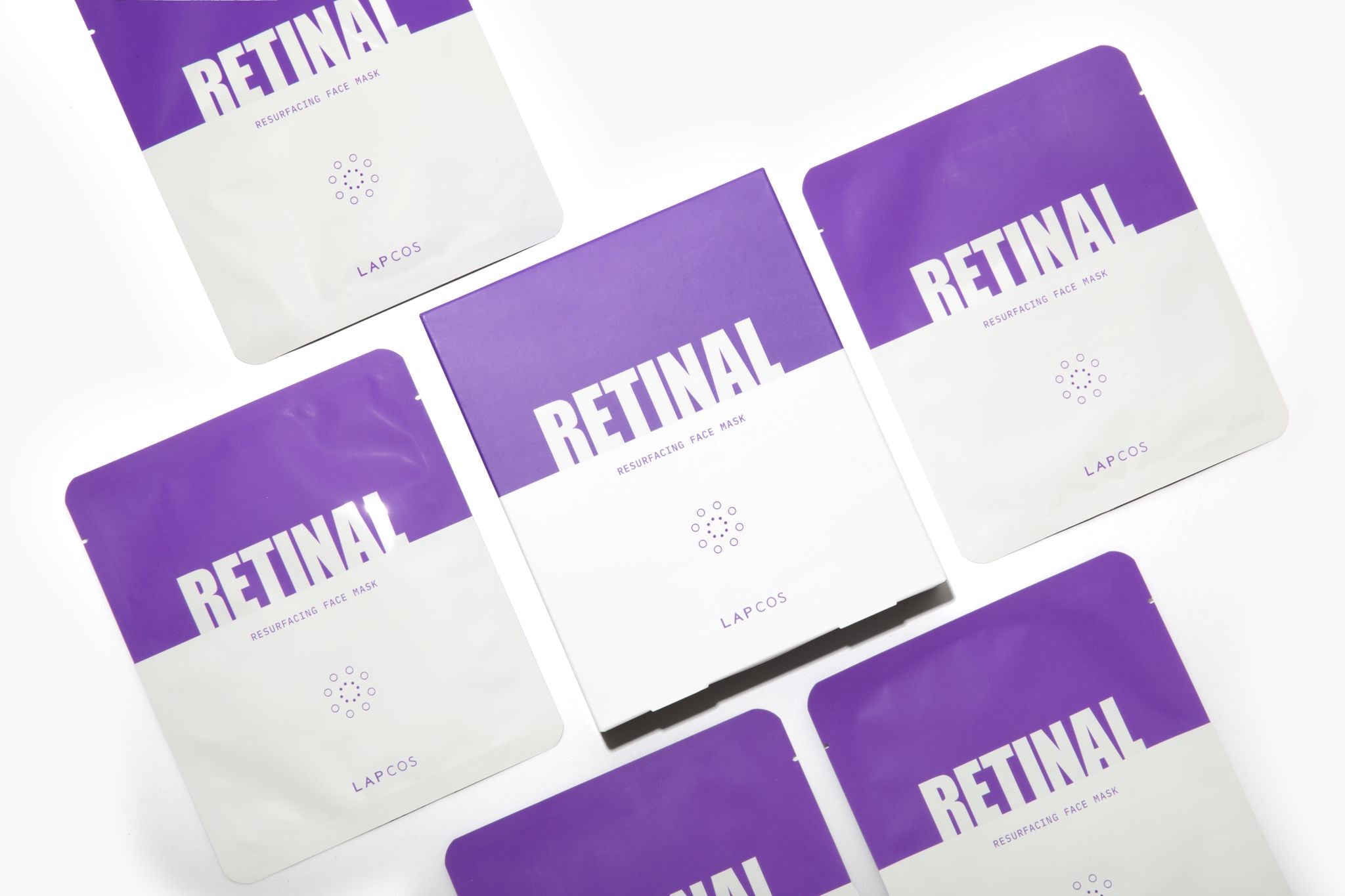 Retinal Resurfacing Sheet Mask 5-Pack Box