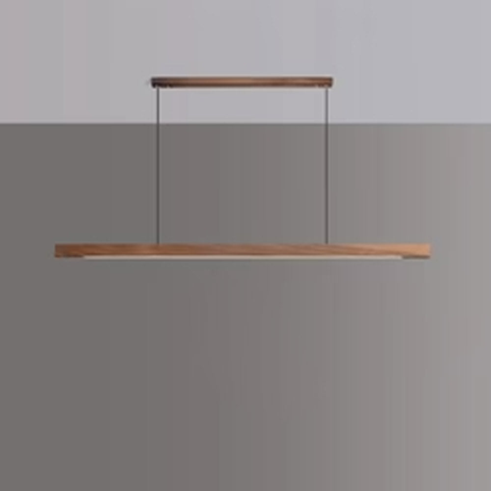 LINDÖ Wood Dimmable Linear Pendant Light | 3CARATS