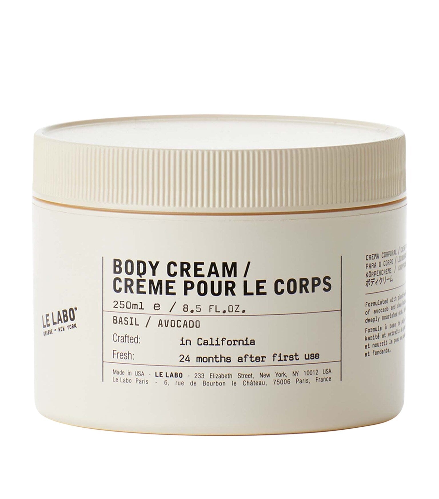 Le Labo Basil Body Cream (250ml)