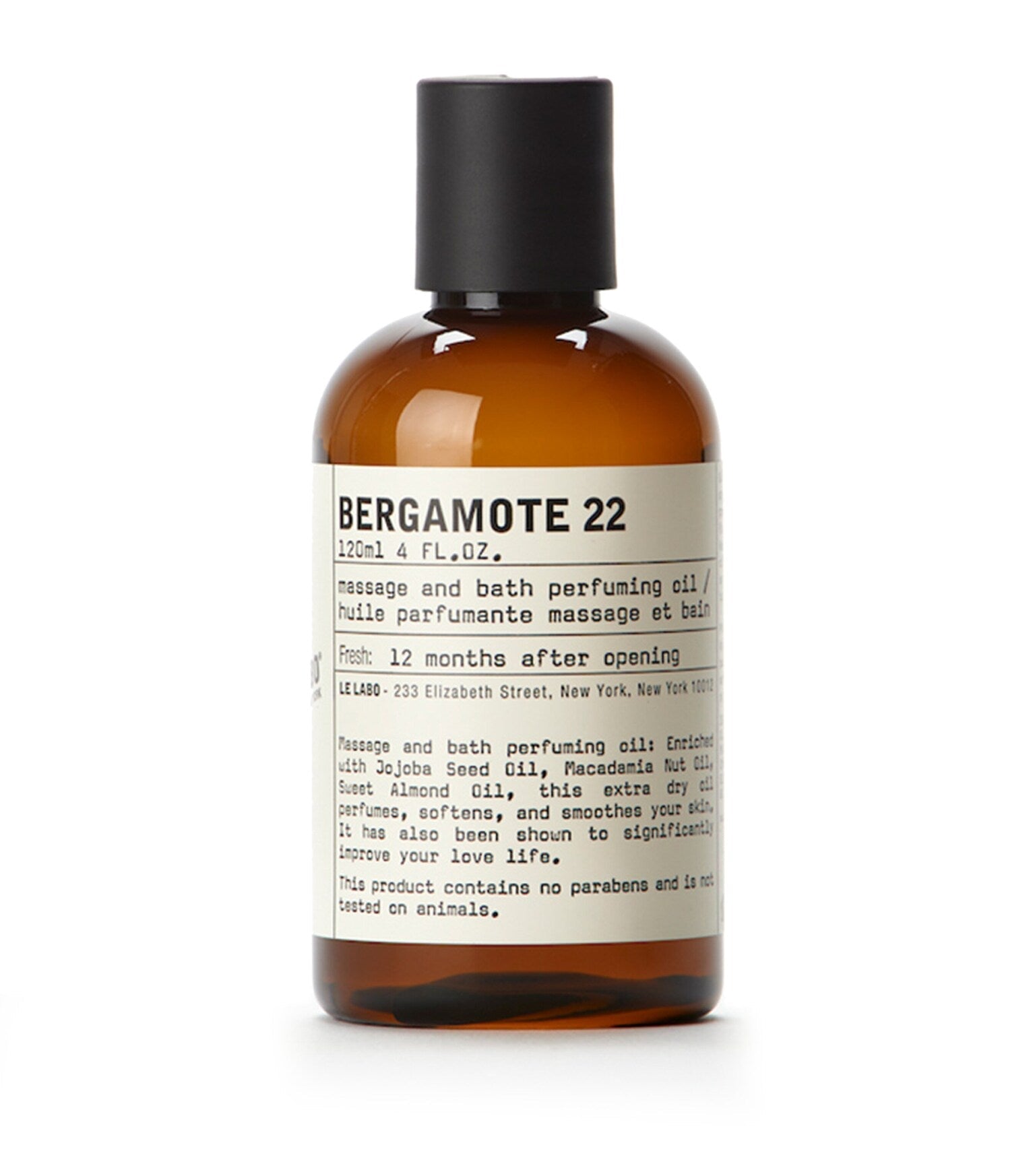 Le Labo Bergamote 22 Body Oil (120ml)