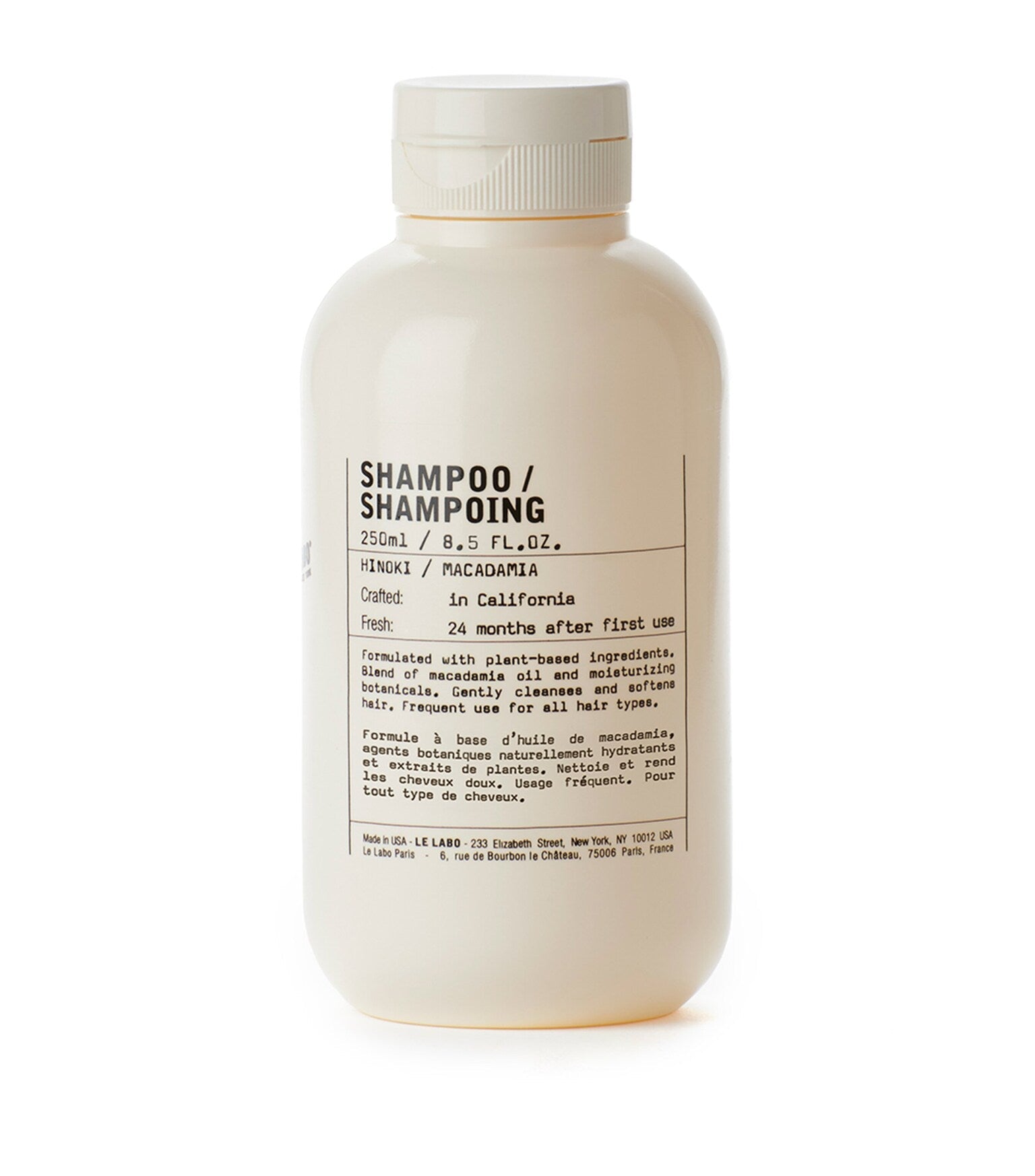 Le Labo Dual Hinoki Shampoo (250ml)