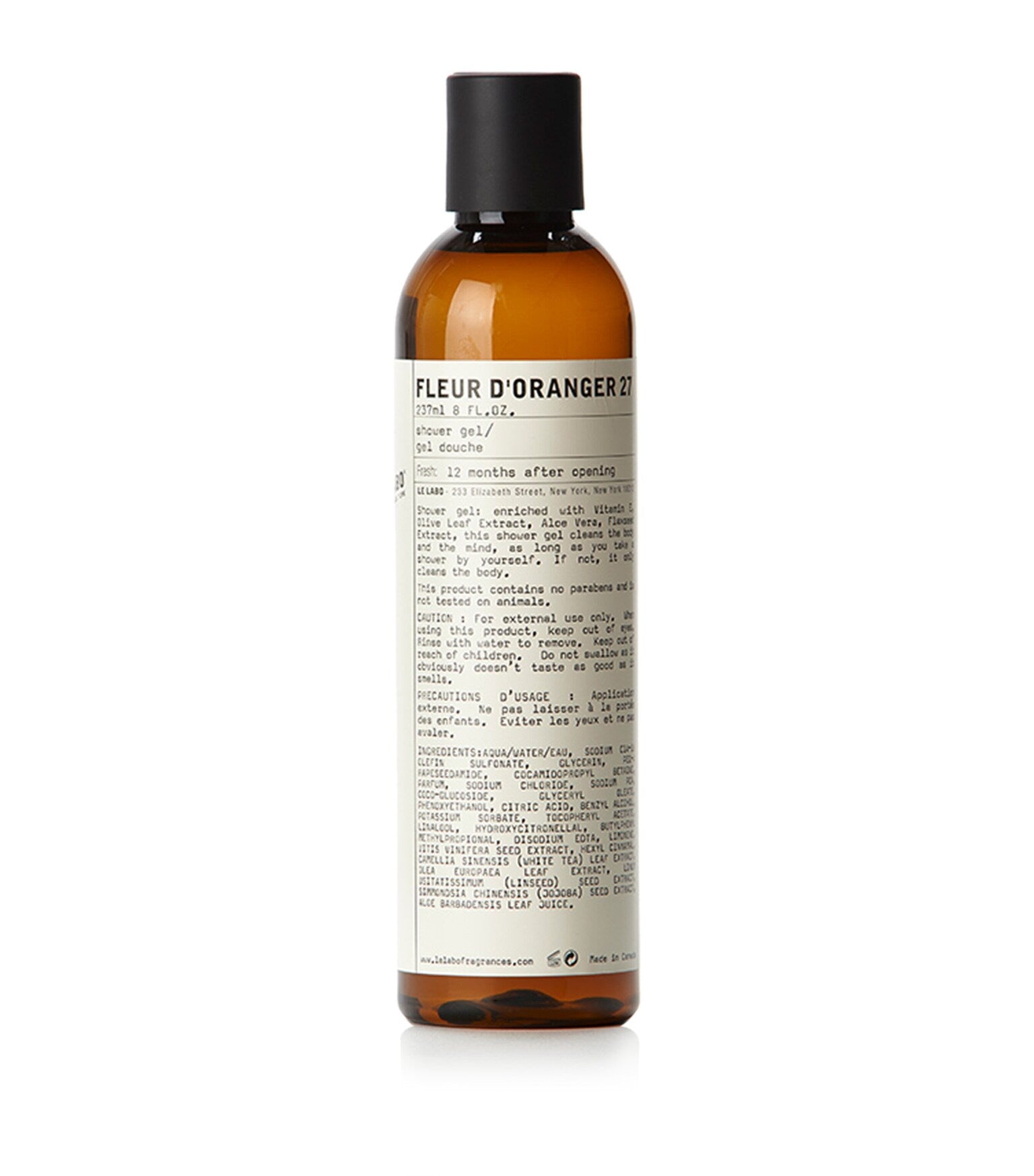 1 / 1 Le Labo Fleur D'Oranger 27 Shower Gel (237ml)