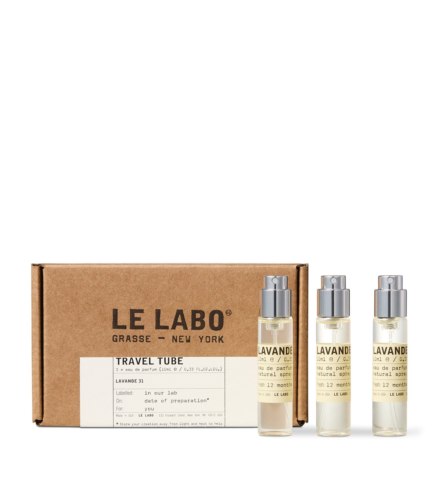 Le Labo Lavender 31 Eau de Parfum Travel Tube Refill (3 x 10ml)