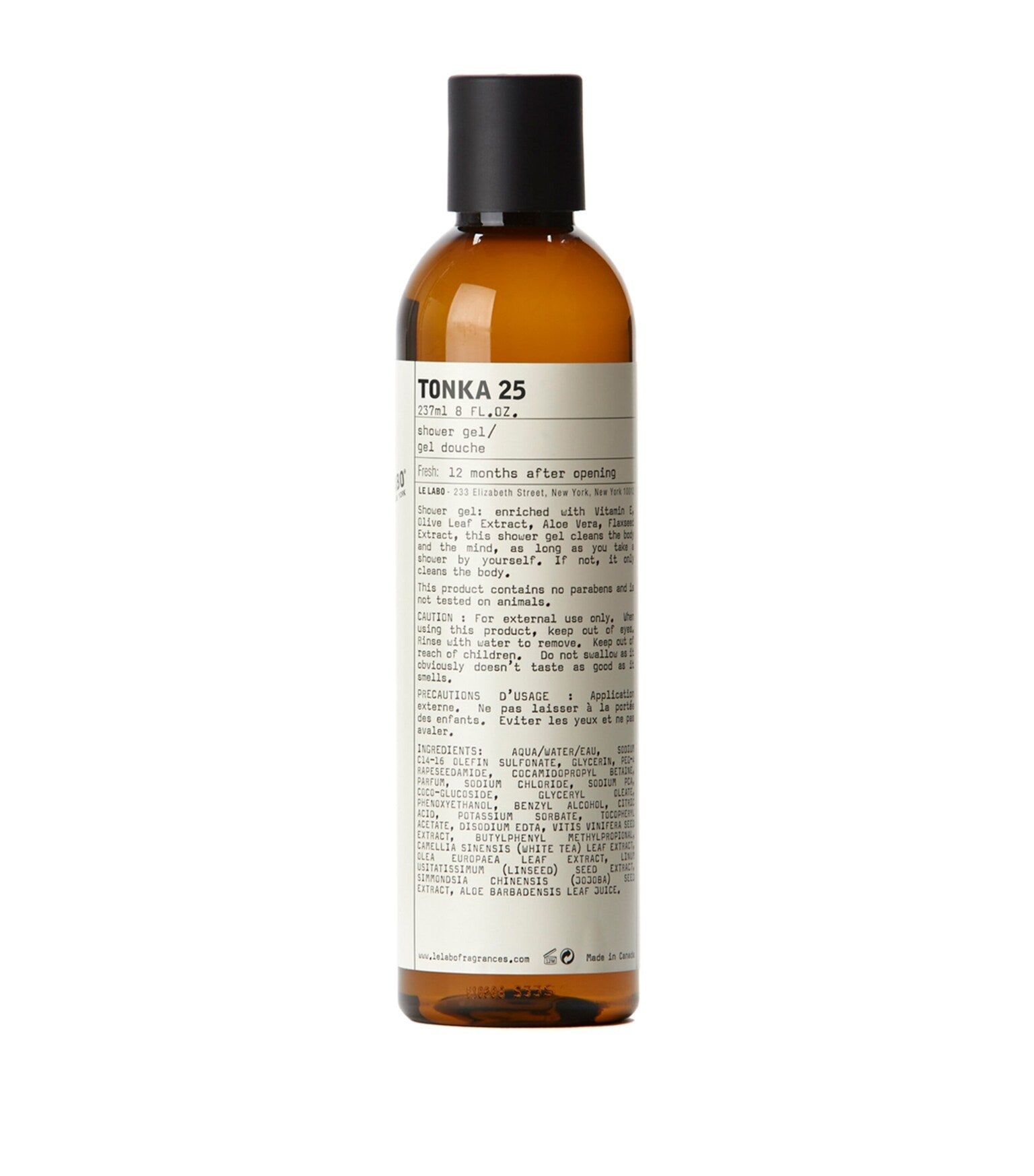 Le Labo Tonka 25 Shower Gel (237ml)