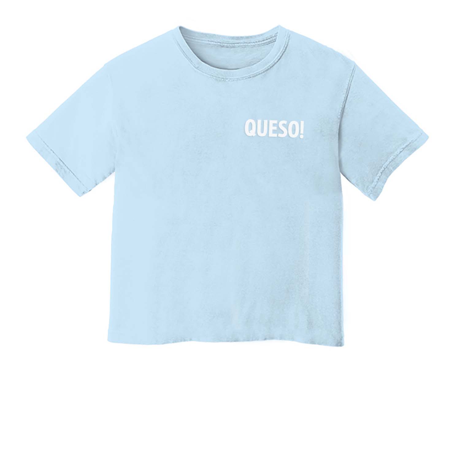 Queso! Washed Crop Tee