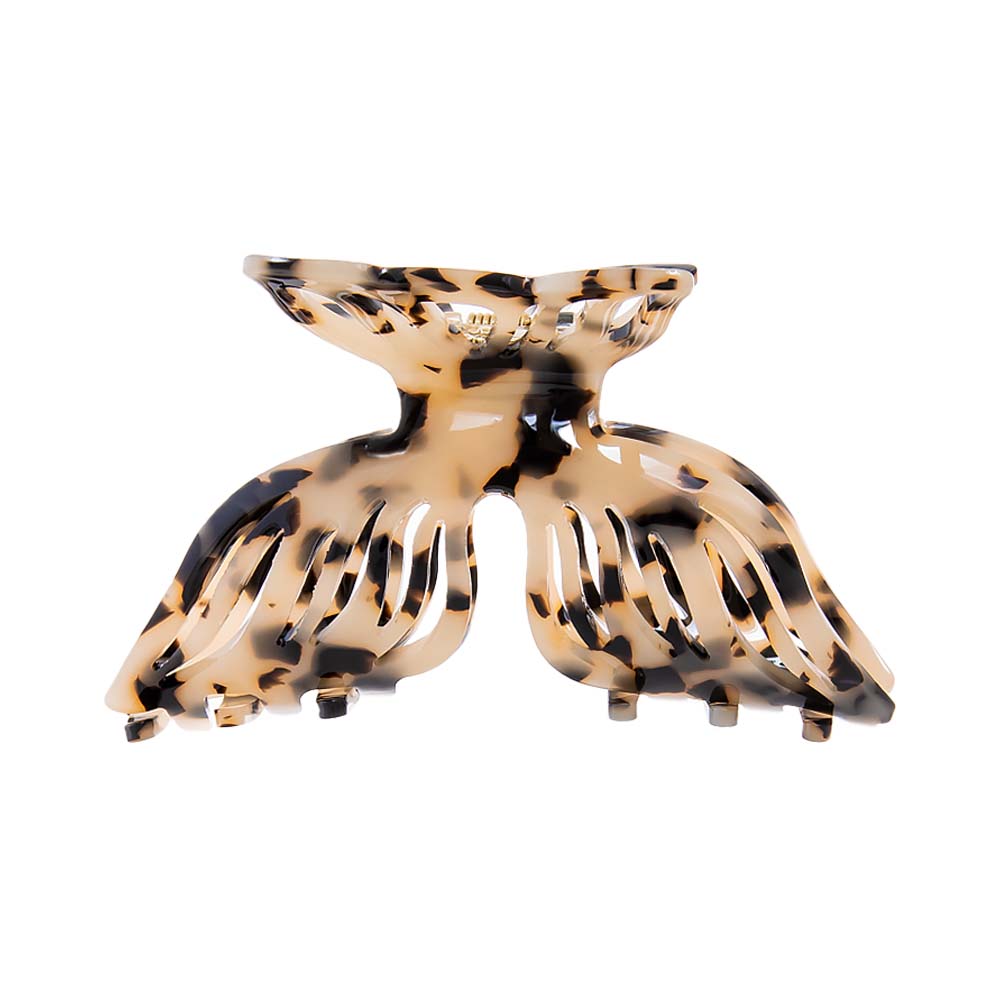 Tortoise Tie Dye Butterfly Cutout Claw Clip - Adina's Jewels