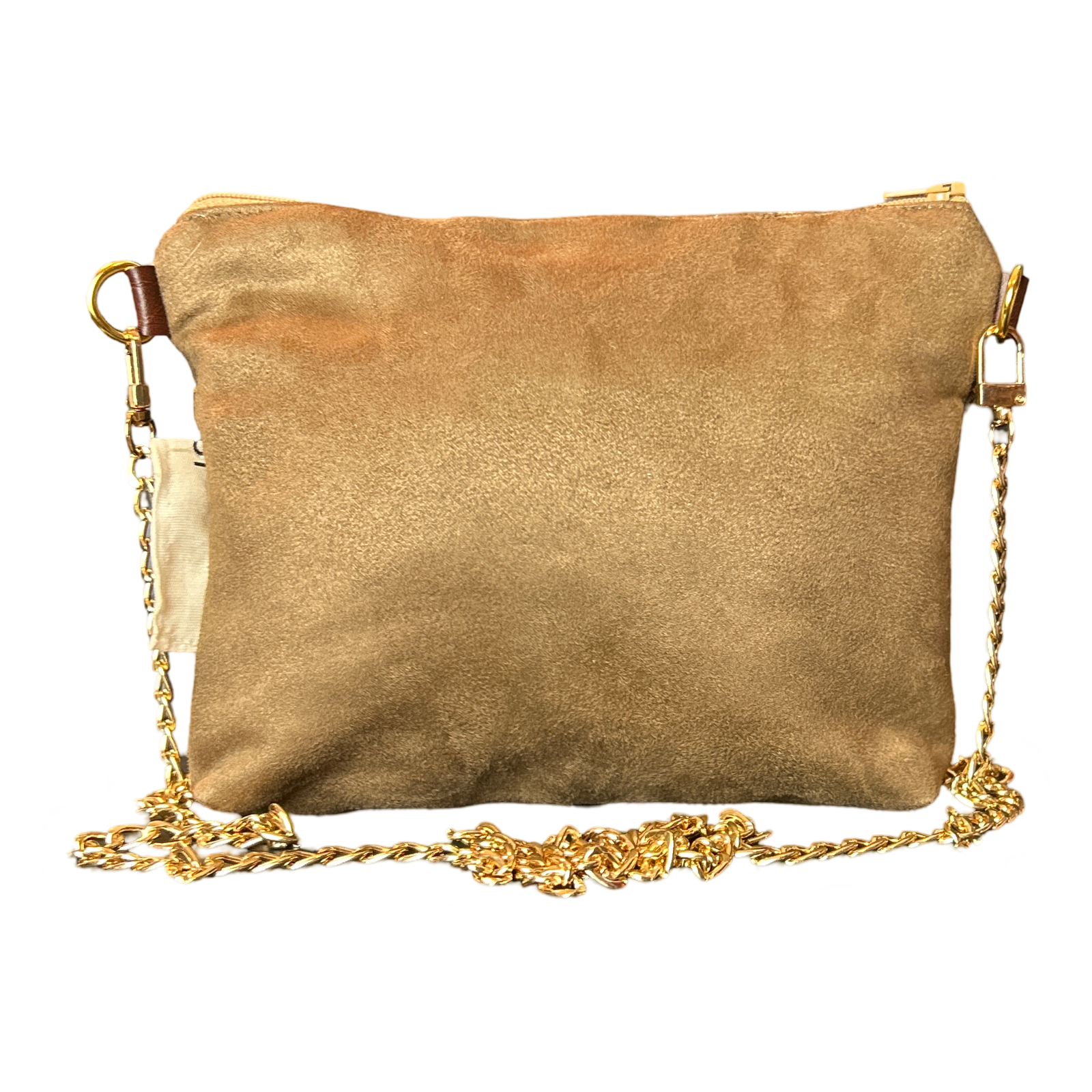Monogram Luggage Vintage Silk Scarf Crossbody Bag