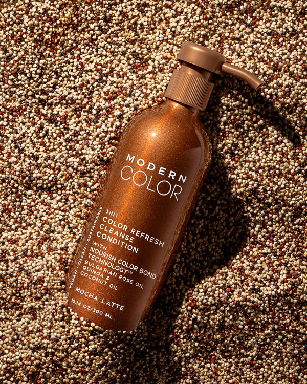 3-In-1 Hair Color Refresh + Cleanse + Condition - Mocha Latte