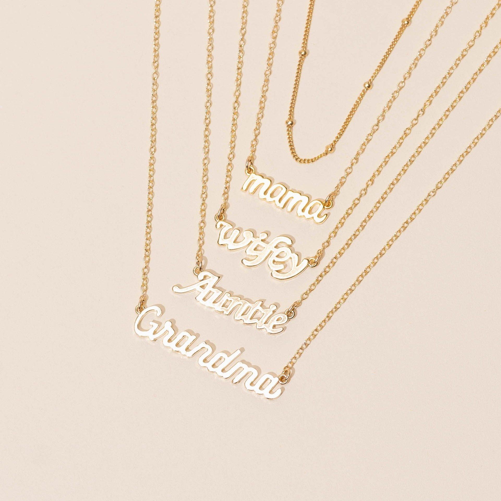 Wifey Necklace